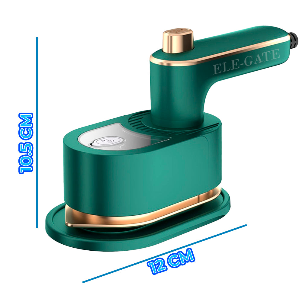 Plancha Portátil 2 en 1 con Vapor – Compacta